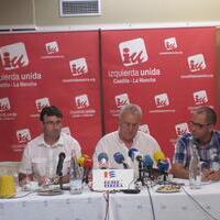Cayo Lara rueda de prensa en Albacete